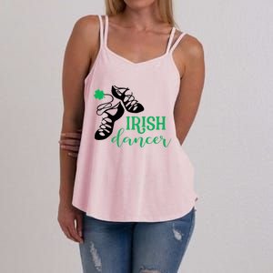 Girl Irish Dancer Irish Dance Girl Dancing Women's Strappy Tank