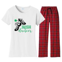 Girl Irish Dancer Irish Dance Girl Dancing Women's Flannel Pajama Set