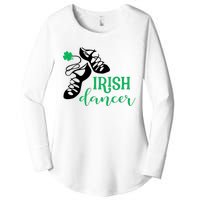 Girl Irish Dancer Irish Dance Girl Dancing Women's Perfect Tri Tunic Long Sleeve Shirt