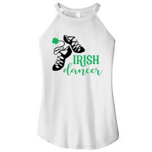 Girl Irish Dancer Irish Dance Girl Dancing Women's Perfect Tri Rocker Tank