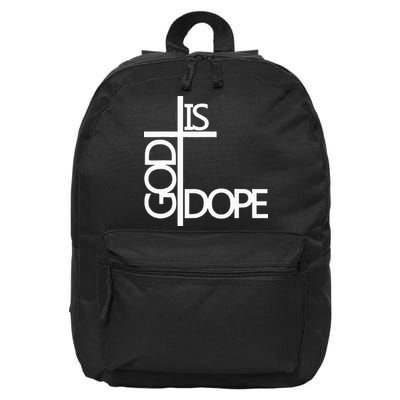 God Is D.O.P.E 16 in Basic Backpack