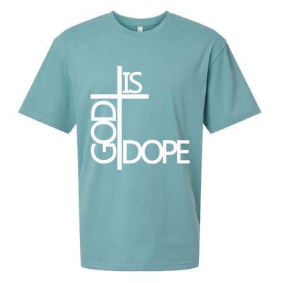 God Is D.O.P.E Sueded Cloud Jersey T-Shirt