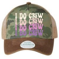 Groovy I Do Crew Retro Bachelorette Party Bride Bridesmaids Legacy Tie Dye Trucker Hat