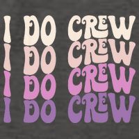 Groovy I Do Crew Retro Bachelorette Party Bride Bridesmaids Vector Backpack