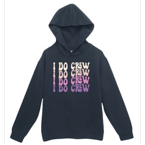 Groovy I Do Crew Retro Bachelorette Party Bride Bridesmaids Urban Pullover Hoodie