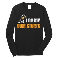 Golfing I Do My Own Stunts Golf Cart Funny Golf Player Long Sleeve Shirt