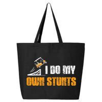 Golfing I Do My Own Stunts Golf Cart Funny Golf Player 25L Jumbo Tote