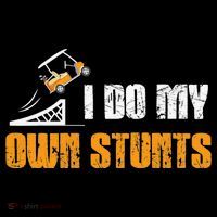 Golfing I Do My Own Stunts Golf Cart Funny Golf Player Short Acrylic Beanie