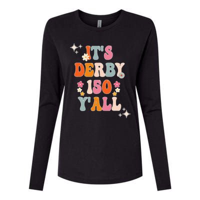 Groovy ItS Derby 150 Yall Horse Racing Ky Womens Cotton Relaxed Long Sleeve T-Shirt