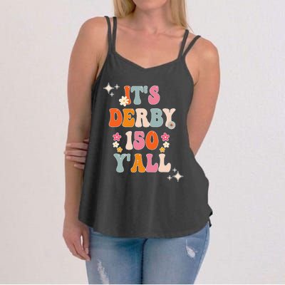 Groovy ItS Derby 150 Yall Horse Racing Ky Women's Strappy Tank