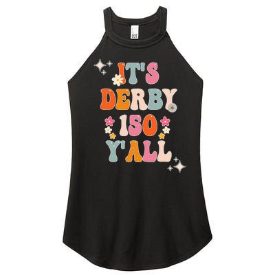 Groovy ItS Derby 150 Yall Horse Racing Ky Women’s Perfect Tri Rocker Tank