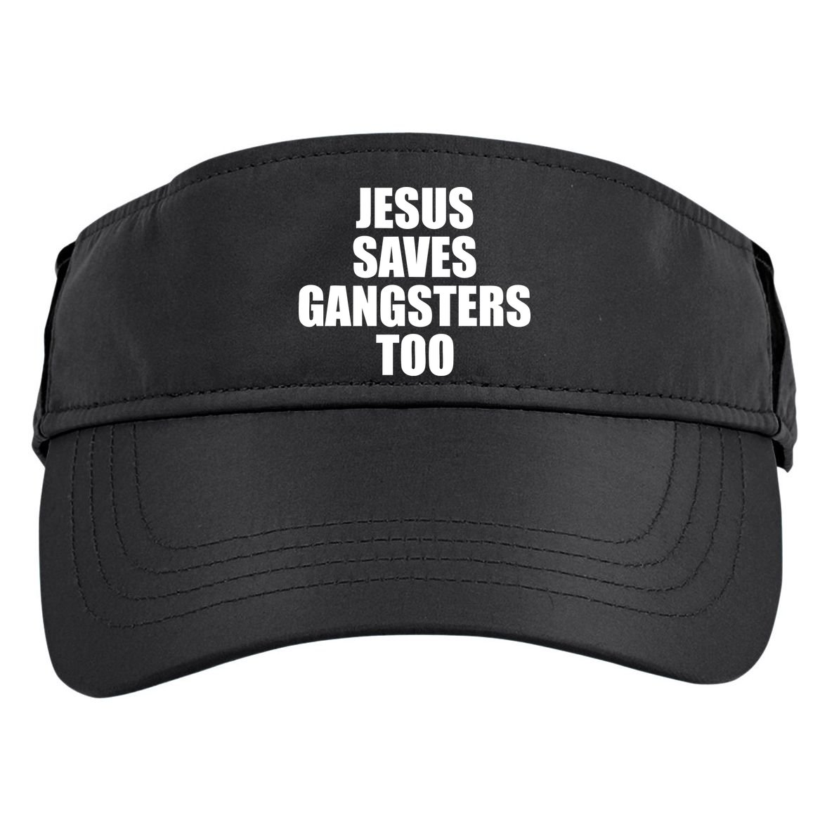 God Is D.O.P.E Jesus Saves Gangsters Too Adult Drive Performance Visor
