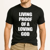God Is D.O.P.E Living Proof Of A Loving God Cooling Performance Crew T-Shirt