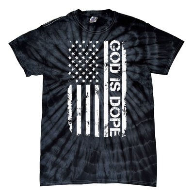 G.O.D Is Dope Christian Faith Believer Tie-Dye T-Shirt