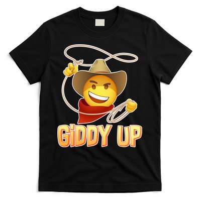 Giddy Up Cowboy Emoji  T-Shirt