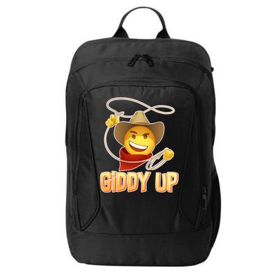 Giddy Up Cowboy Emoji  City Backpack