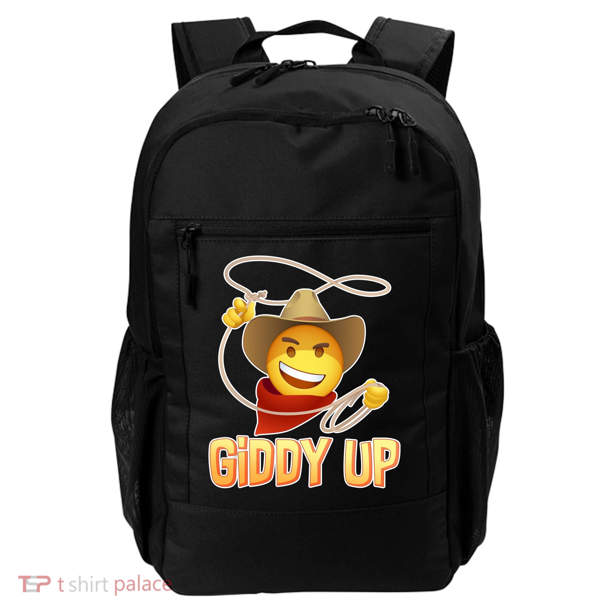 Giddy Up Cowboy Emoji  Daily Commute Backpack