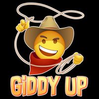 Giddy Up Cowboy Emoji  Sustainable Bucket Hat