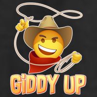 Giddy Up Cowboy Emoji  Trucker Hat