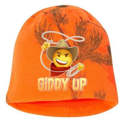 Giddy Up Cowboy Emoji  Kati - Camo Knit Beanie