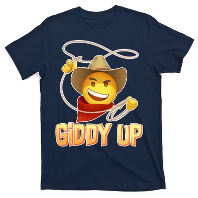 Giddy Up Cowboy Emoji  T-Shirt