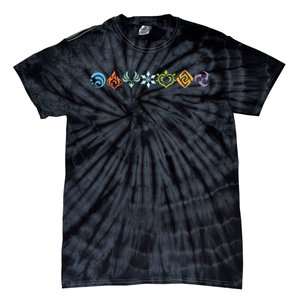 Genshin Impact Elements Gamer Tie-Dye T-Shirt