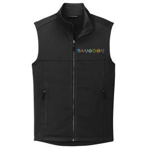 Genshin Impact Elements Gamer Collective Smooth Fleece Vest