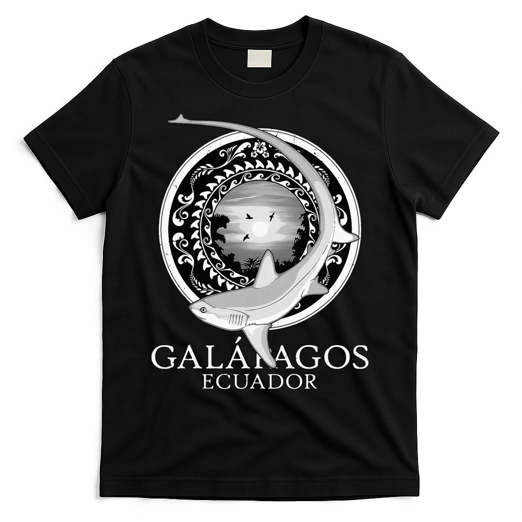 Galapagos Islands Ecuador Thresher Shark T-Shirt