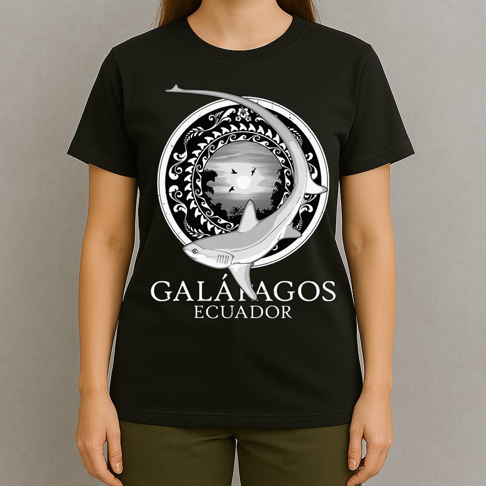 Galapagos Islands Ecuador Thresher Shark T-Shirt