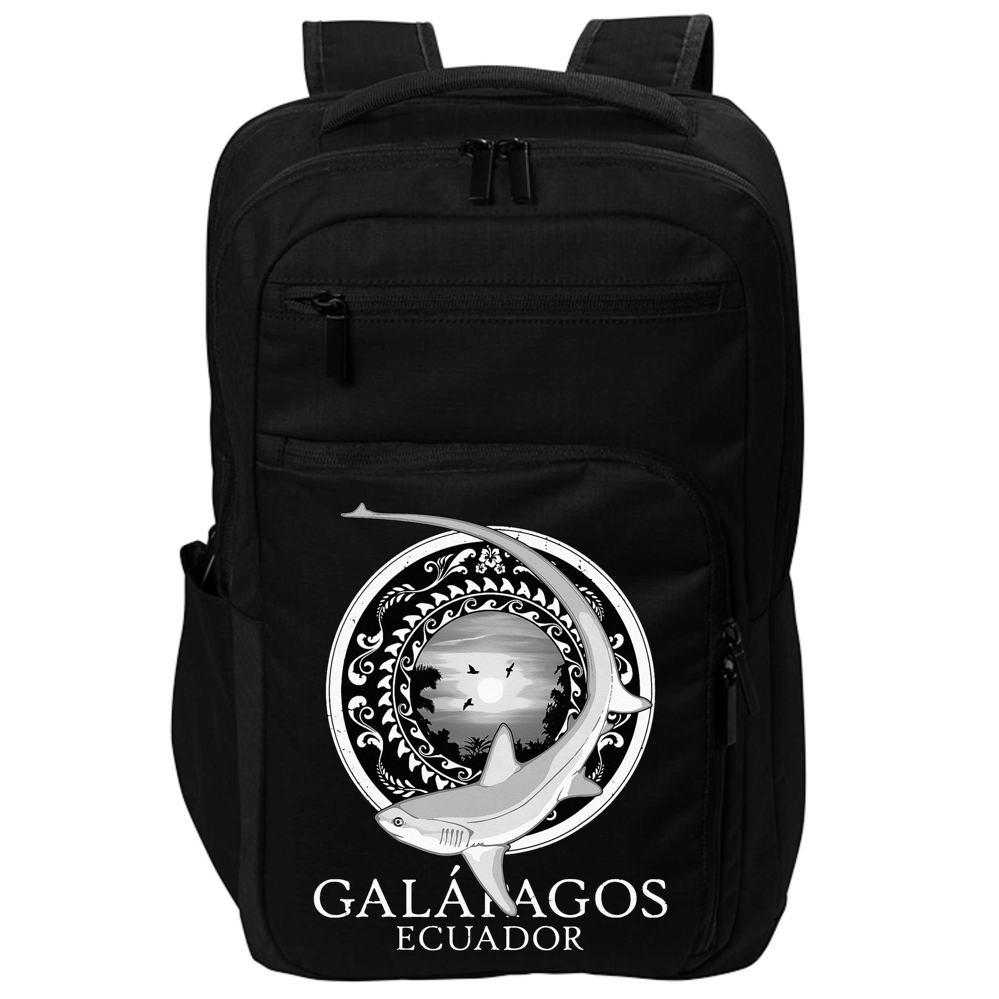 Galapagos Islands Ecuador Thresher Shark Impact Tech Backpack