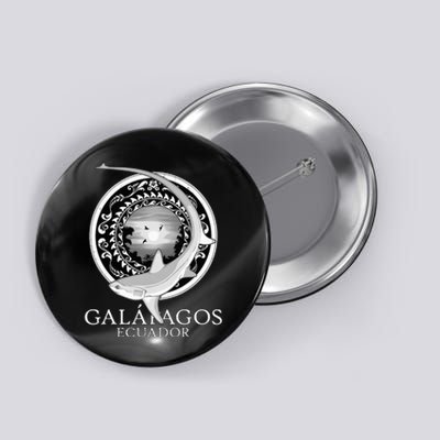 Galapagos Islands Ecuador Thresher Shark Button