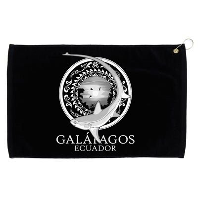 Galapagos Islands Ecuador Thresher Shark Grommeted Golf Towel