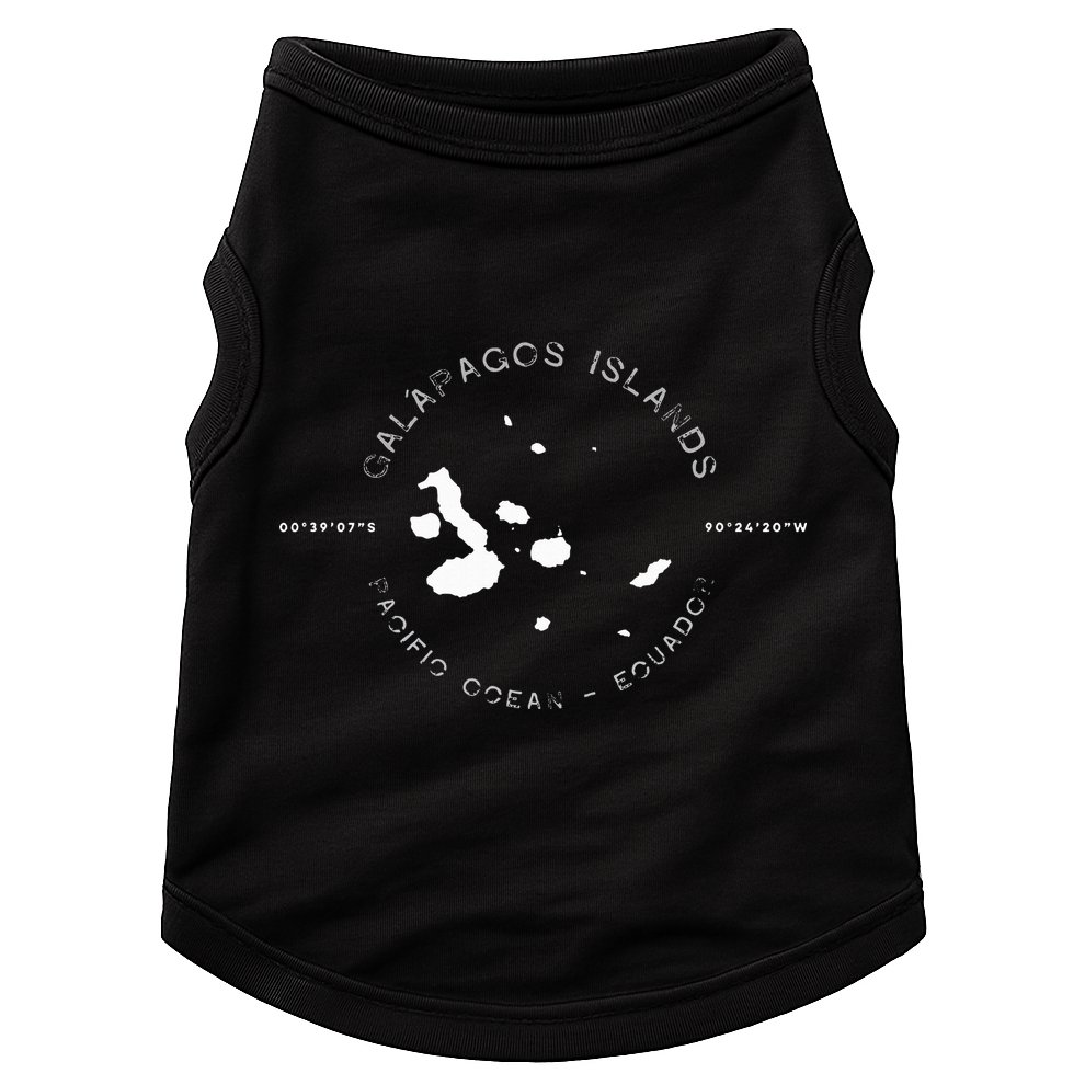 Galapagos Islands Ecuador Graphic Doggie Tank