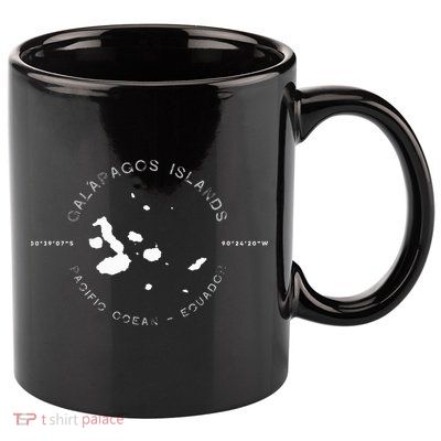 Galapagos Islands Ecuador Graphic 11oz C Handle Ceramic Mug