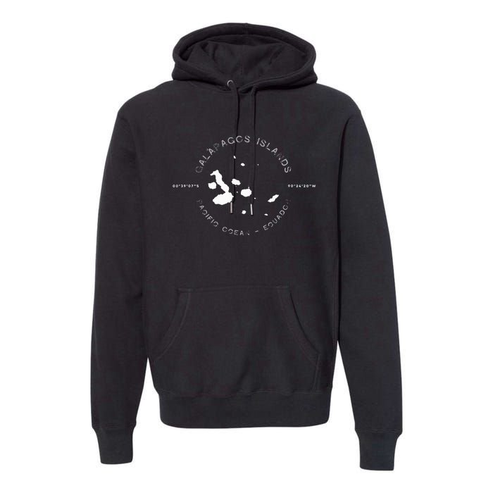 Galapagos Islands Ecuador Graphic Premium Hoodie