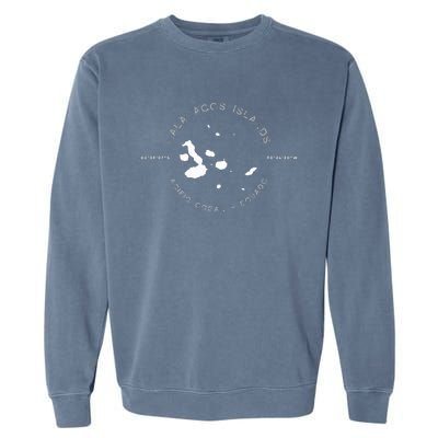 Galapagos Islands Ecuador Graphic Garment-Dyed Sweatshirt