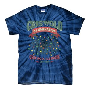 Griswold Illumination Est 1989 A Christmas Story Tie-Dye T-Shirt