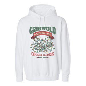 Griswold Illumination Est 1989 A Christmas Story Garment-Dyed Fleece Hoodie