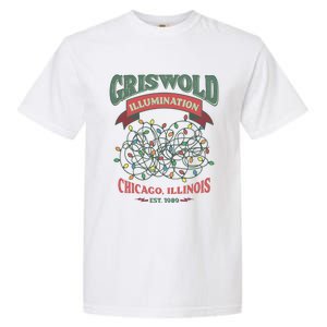 Griswold Illumination Est 1989 A Christmas Story Garment-Dyed Heavyweight T-Shirt