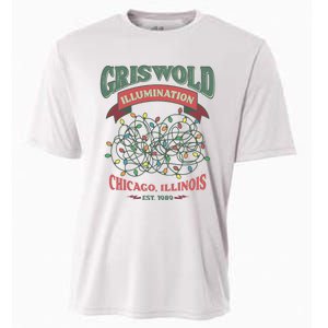 Griswold Illumination Est 1989 A Christmas Story Cooling Performance Crew T-Shirt