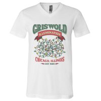 Griswold Illumination Est 1989 A Christmas Story V-Neck T-Shirt