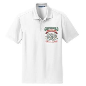 Griswold Illumination Est 1989 A Christmas Story Dry Zone Grid Polo