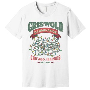 Griswold Illumination Est 1989 A Christmas Story Premium T-Shirt