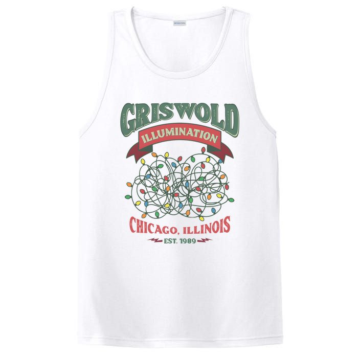 Griswold Illumination Est 1989 A Christmas Story PosiCharge Competitor Tank