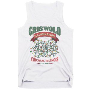 Griswold Illumination Est 1989 A Christmas Story Tank Top