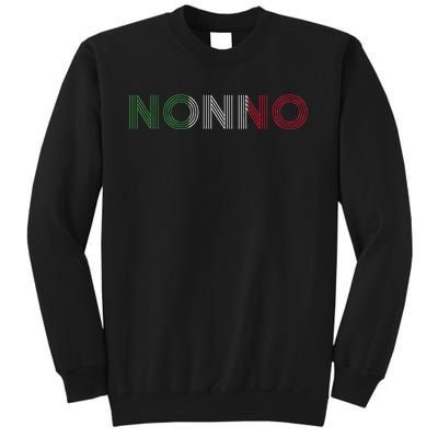 Grandpa Italian Family Roots Italy Home Country Nonno Tall Sweatshirt