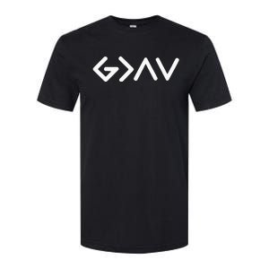 God Is Faithful More Than Highs And Lows Christian Softstyle CVC T-Shirt