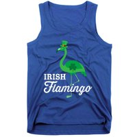 Green Irish Flamingo For Funny St Patricks Day Cool Gift Tank Top