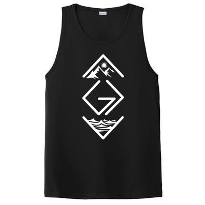 God Is Faithful More Than Highs And Lows PosiCharge Competitor Tank