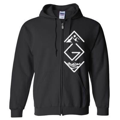 God Is Faithful More Than Highs And Lows Full Zip Hoodie